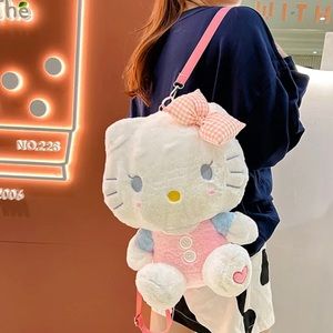 Sanrio Hello Kitty plush backpack-NEW